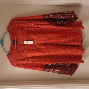 NWT, Anthropologie Vineet Bahl Nora Embroidered Tunic